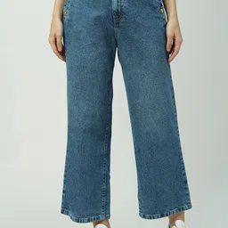 Kraus Jeans Women Wide Leg High-Rise Jeans image 1