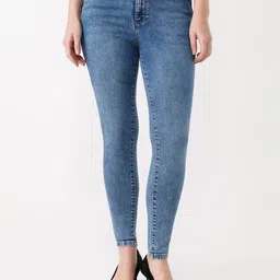 Kraus Jeans Women Skinny Fit High-Rise Light Fade Jeans-picture-27