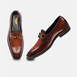 ITALIAN ELEGANZA Men Leather Formal Brogues-picture-26