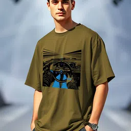 AUSK Men Typography Printed Extended Sleeves Applique T-shirt-picture-55