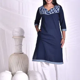 Rashmi Shree Creation Women Yoke Design Straight Kurta-picture-20