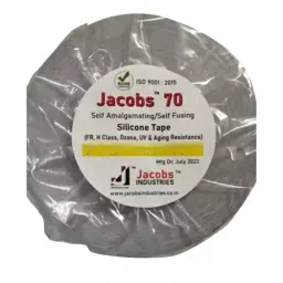 Jacobs 70 Self Fusing Silicone Tape Size 50 x 0.3 mm Red image 1
