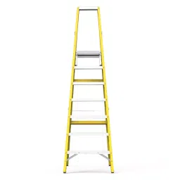 YOUNGMAN 2 Step + Platform Fiberglass Platform Ladder 700 mm Maximum Standing Height, 8358 image 5