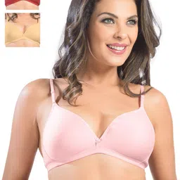 Sonari Pack of 3 Medium-Coverage Plunge Bras-picture-40