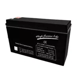 Damor Amptek 12 V 4.5 Ah Black Sealed Rechargeable SMF Industrial Battery, AT12-4.5 image 1