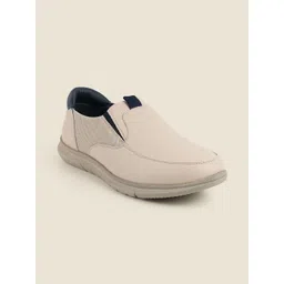 Metro Men Leather Slip-On Sneakers-picture-13