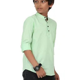 Rocket Science Boys Green Kurtas image 3