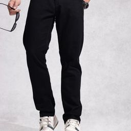 WROGN Men Relaxed Fit Mid-Rise Light Fade Stretchable Jeans-picture-31