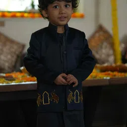 Funny Bones Clothings Boys Regular Top with Trousers image 4