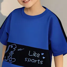 StyleCast x Revolte Boys Printed Short Sleeves T-shirt With Shorts image 3