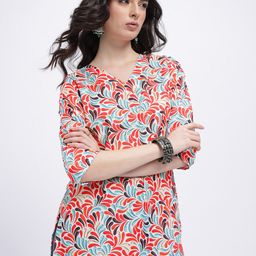 Anouk Rustic Printed Short Kurti-picture-37