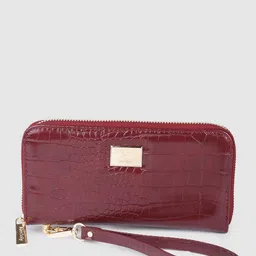 Allen Solly Women Textured Zip Around Wallet-picture-26