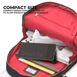 Onelife Power-05 10000 mAh Black Slim Power Bank image 2