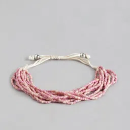 RICHEERA Women Pink Multistrand Bracelet-picture-16