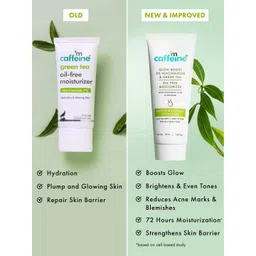 MCaffeine Glow Boost Oil-Free Moisturizer With Green Tea - 50 ml image 2