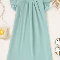 INCLUD Girls Flutter Sleeve A-Line Midi Dress-picture-38