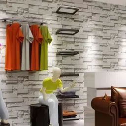 Asian royal Grey & White Printed Wall Stickers-picture-12