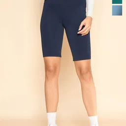 COLOR CAPITAL Pack of 3 Mid Rise Tights-picture-38