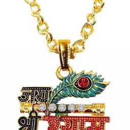 Utkarsh Gold-Plated Quirky Pendants with Chains image 2