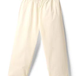 Babyhug Cotton Woven Full Sleeves Kurta Pajama Set With Floral Print - Turquoise image 4