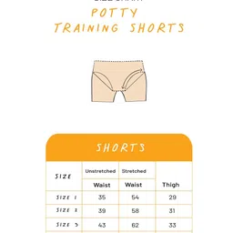 snugkins Potty Training Pants & Shorts for Toddlers 100% Cotton (Size 2 Fits 2  3 years) - Piggy Wiggy image 5