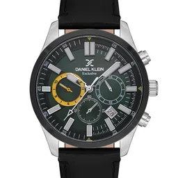 Daniel Klein Exclusive Men Dial & Leather Straps Analogue Watch DKX.1.13635-3-picture-36