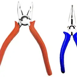 Sky Blue Sbe_Plier Combo_573 Stainless Steel Groove Plier 7.8 inch Set of 2 Pcs-image-0