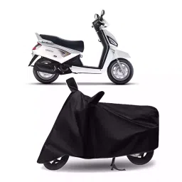 Auto Pearl Bike Cover for Mahindra Gusto Electric (Black)-picture-17