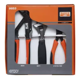 Bahco Plier Set 300 mm Overall Length, 9853 (Set of 3 Pcs)-picture-35