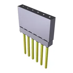 SAMTEC CONNECTOR, 6POS, RCPT, 2.54MM, THT, ESQ-106-14-T-S-picture-22