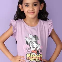 V-Mart Girls Graphic Printed Round Neck Cotton T-shirt-picture-57