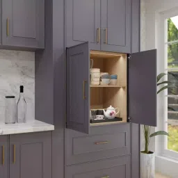 Ebco Cabinet Pocket Door Slide Zinc White Finish, Size 500 mm, CPDS50-I-35 (Set of 2) image 4