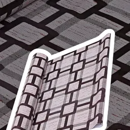 Mopak Decor Brown Set of 1 Regular Shelf Liner Organisers image 2