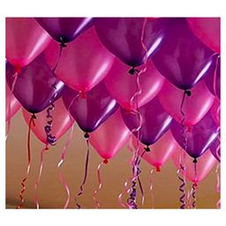 Bubble Trouble Party Balloons For Decoration Pink and Purple - Pack Of 50-picture-17