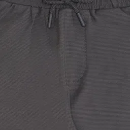 Pantaloons Junior Cotton Space Theme Patch Detailed Shorts - Charcoal Grey image 3