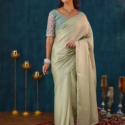 KALINI Embroidered Pure Georgette Saree-picture-34