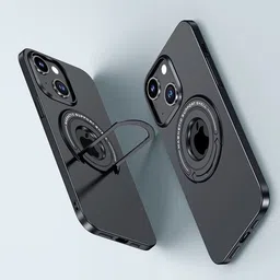 Luxury Kase Solid Printed iPhone 14 Plus Back Case Mobile Accessories image 1
