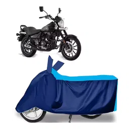 Auto Pearl Two Wheeler Cover for Bajaj Avenger Street 160 - Cyan, Blue-picture-32
