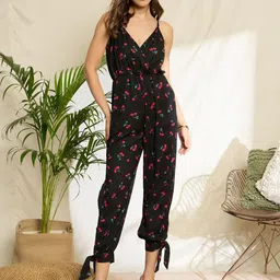 Berrylush Printed Capri Jumpsuit image 1