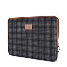 HAMELIN Unisex Checked PU Laptop Sleeve image 3