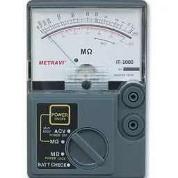 Metravi IT-500 0-1000 MΩ Insulation Resistance Tester image 1
