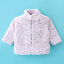 Little Kangaroos Winter Wear Quilted Hooded Jacket - Pink-picture-30
