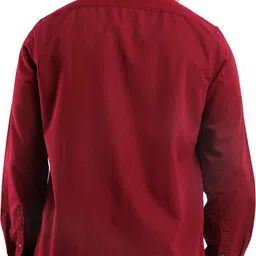 wrogn Men Regular Fit Solid Casual Shirt image 3