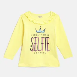 Eteenz Girls Pack of 6 Printed Pure Cotton T-shirts image 5