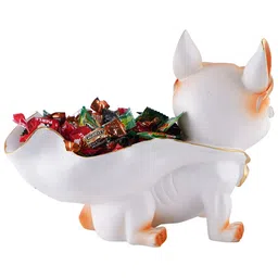 Zart White Idol Showpiece image 3