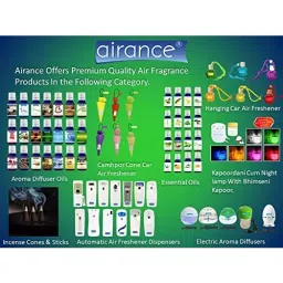 Airance 250 ml Each Oud Wood Fragrance Automatic Room Freshener Refill Perfume Spray (Pack of 4) image 3