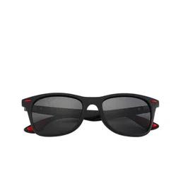 EYMEN I Unisex Wayfarer Polarised UV Protected Lens Sunglasses eym_IRed@Patti Legend-Black image 3
