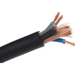 RS PRO 3 Core Power Cable 100 m 4 mm² Black 450 V, 750 V, 7739051 image 3