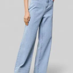 BAESD Women Straight Fit High-Rise Stretchable Jeans image 2