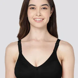 Kalyani Anaya Women Pack of 3 Full Coverage Non Padded Non-Wired Cotton Minimizer Bra image 3